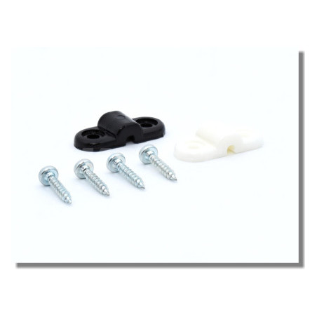 Landing gear clamp for 3 mm diameter cable