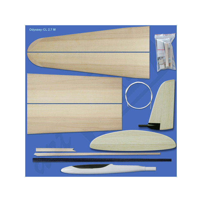 Alianti RC - ODYSSEY 2,70m (coda incrociata) Art Hobby - FLASH RC