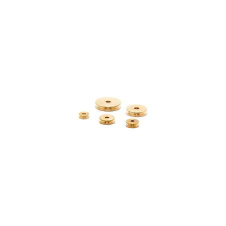 Poulie en laiton, diamètre extérieur 8, trou 2 mm de diamètre - FLASH RC