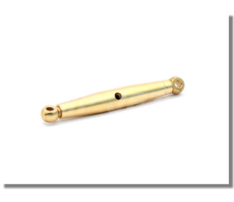 PEDANA IN OTTONE M2.5x32/49 6 pz.