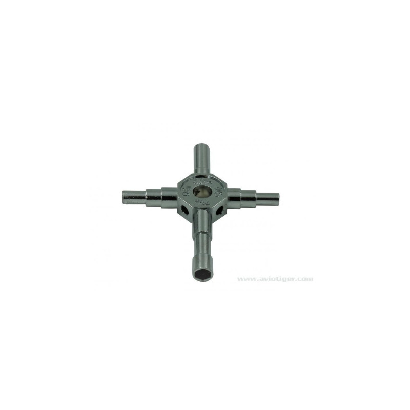 CLEF EN CROIX (4/5/5.5/7mm) - FLASH RC