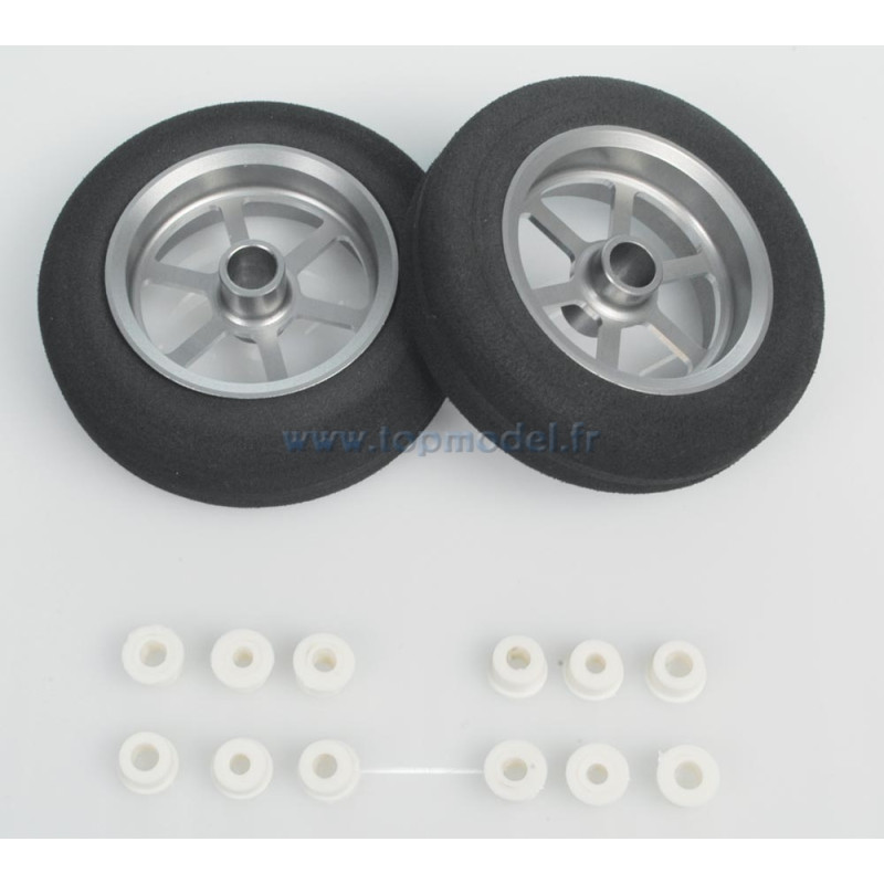 NF CAST WHEEL Ø30mm ALUMINUM FRAME Pair