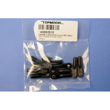 ROUND CAP 5/Ø2 for M3 10pcs