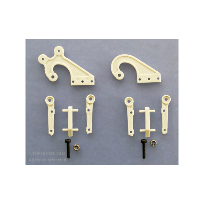 CHARNIERE DEPORTEE 2pcs - FLASH RC