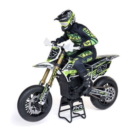 1/4 Promoto-SM FXR Supermoto RTR Basic Blanche Losi - FLASH RC