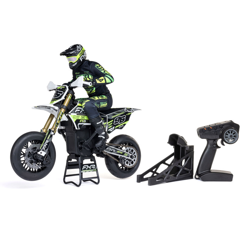 1/4 Promoto-SM FXR Supermoto Motorcycle RTR Basic, Weiß