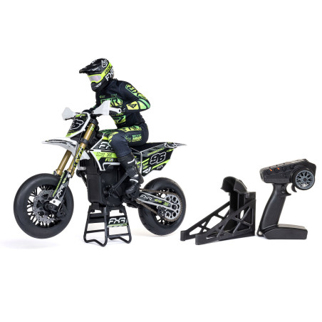 1/4 Promoto-SM FXR Supermoto Motorcycle RTR Basic, Weiß