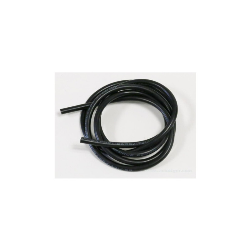 CABLE SILICONA 12AWG NEGRO longitud 1M