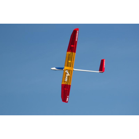 Motoplaneurs RC - Grafas Maxi stab V env.3.52m orange/jaune ARF Topmodel CZ - FLASH RC