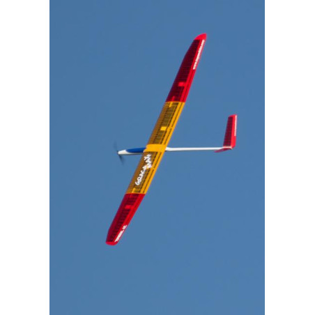 Motoveleros RC - Grafas Maxi stab V aprox.3.52m naranja/amarillo ARF Topmodel CZ - FLASH RC