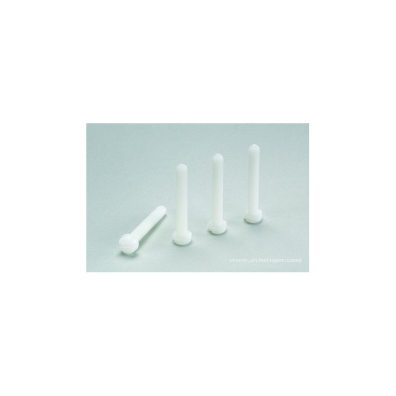 VITE A TESTA PIATTA M3X20 NYLON S5