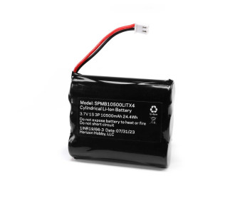 Batterie Tx Spektrum lipo 1S 3.7V 10500mAh pour iX14+