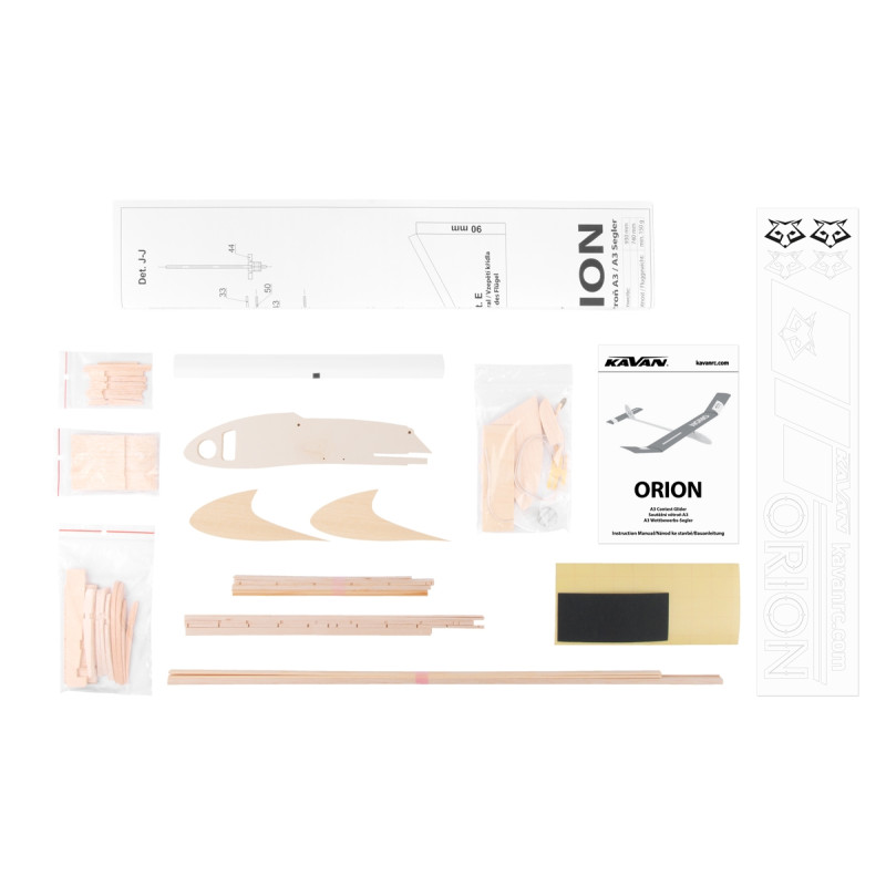 KAVAN ORION A3 Kit 930mm glider