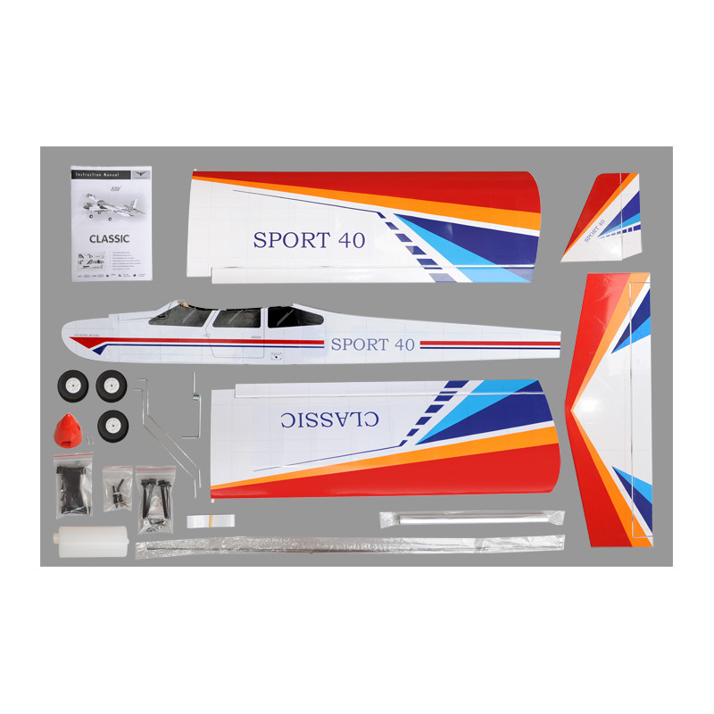 Aerei R/C per principianti - Modello Phoenix Classic sport 40 circa 1,43 m - FLASH RC