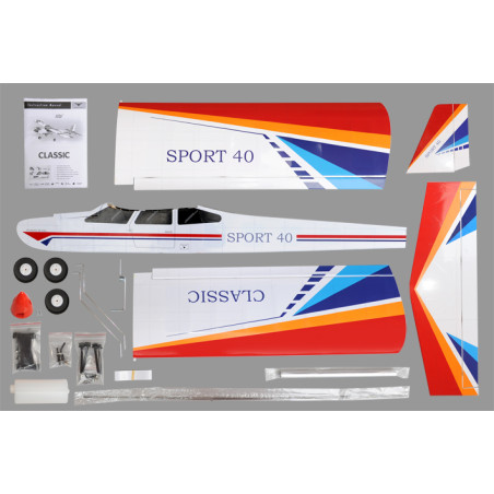 Aerei R/C per principianti - Modello Phoenix Classic sport 40 circa 1,43 m - FLASH RC