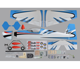 Aeromodello Phoenix BLUE SLICK 580 1,85m (73") 30-40cc ARF CARBONE - FLASH RC 2