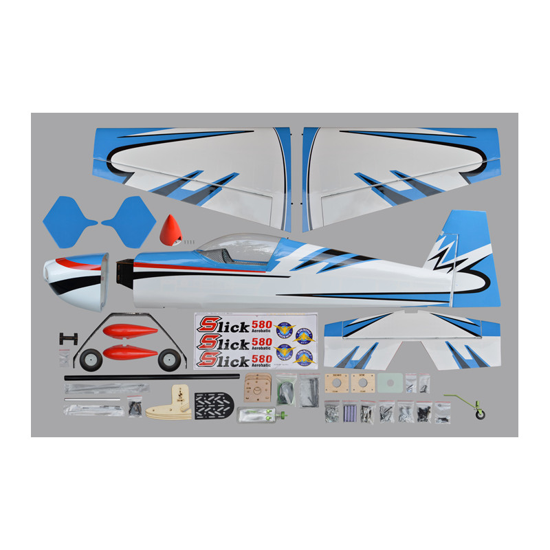 Avion Phoenix Model BLUE SLICK 580 1.85m (73") 30-40cc ARF CARBONE - FLASH RC