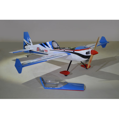 Flugzeug Phoenix Model BLUE SLICK 580 1.85m (73") 30-40cc ARF CARBONE - FLASH RC