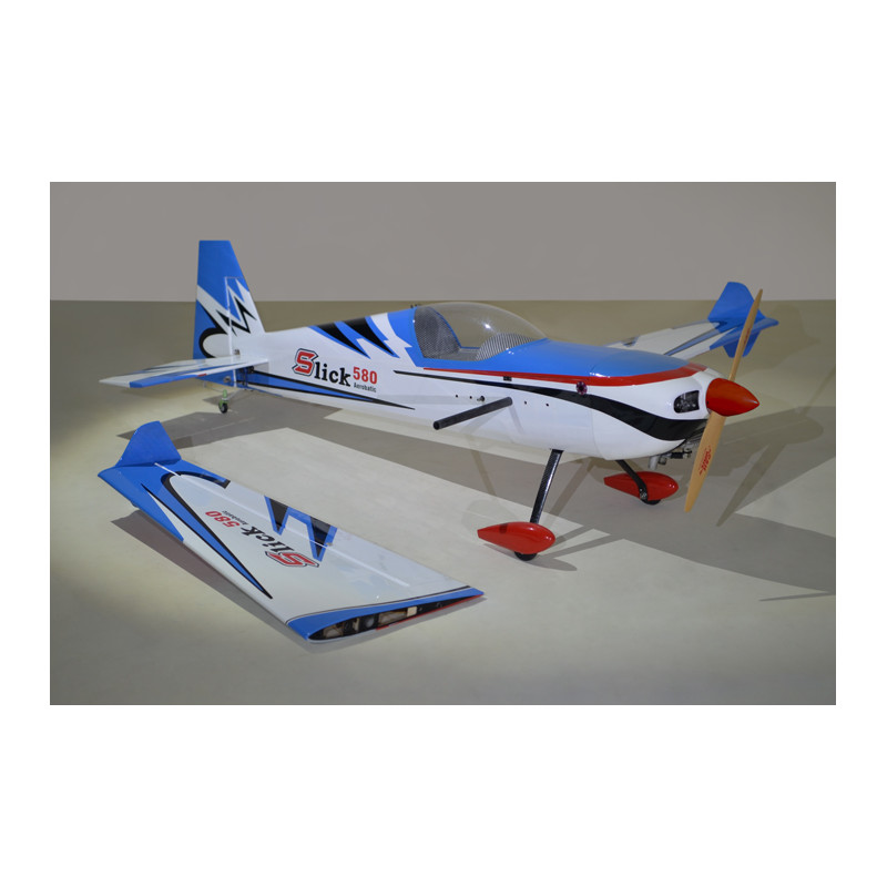Aircraft Phoenix Model BLUE SLICK 580 1.85m (73") 30-40cc ARF CARBONE - FLASH RC
