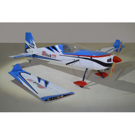 Flugzeug Phoenix Model BLUE SLICK 580 1.85m (73") 30-40cc ARF CARBONE - FLASH RC