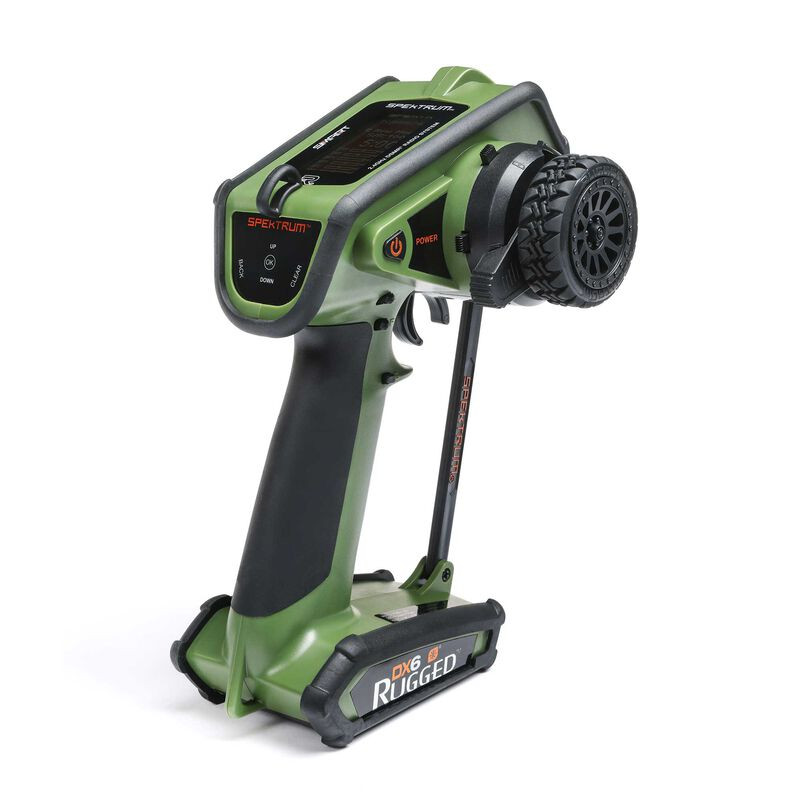 Spektrum DX6 Rugged Radio 6 Voies DSMR verte