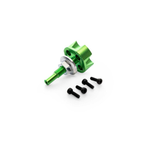 Twin Timber straight propeller adapter (green) 1.6m