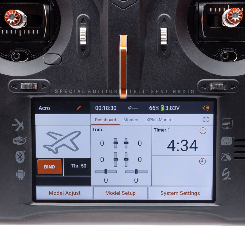 Radio iX14+ SE 20ch Spektrum DSMX 2.4Ghz - émetteur seul