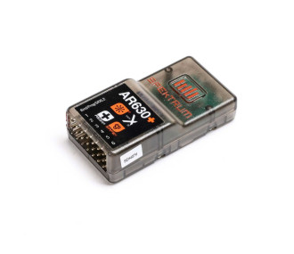 Receptor Spektrum AR630+ AS3X SAFE DSMX de 6 canales
