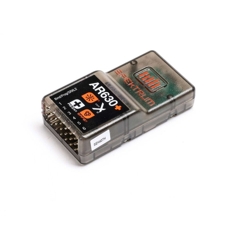 Spektrum AR630+ 6-Kanal DSMX Empfänger AS3X SAFE