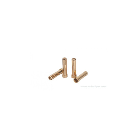 5MM TO 4MM S4 GOLD PLUG ADAPTER