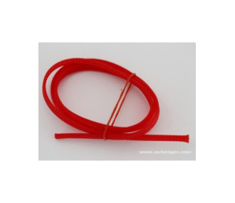 FUNDA PROTECTORA PARA ALAMBRE DE SERVO 6MM ROJO 1m