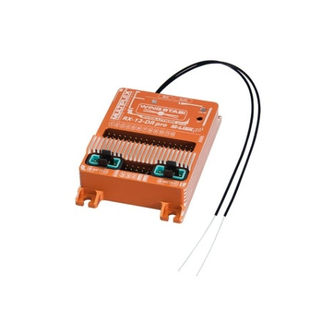M-Link receivers (with telemetry) - Wingstabi 12 DR PRO M-Link with dual power supply 35 A Multiplex - FLASH RC