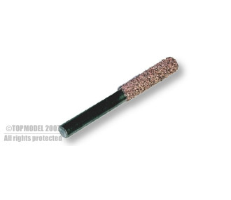 MEULE CYLIND. DIAM 8mm ACHSE 6mm GROSSES KÖRNERN