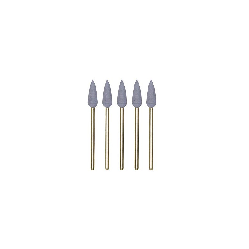 Silicone Polishers, Ogives (x5) - PROXXON 28288