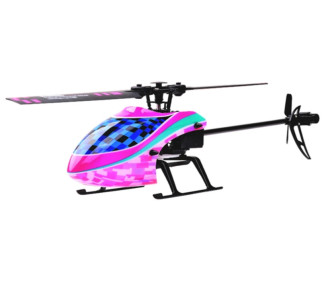 6-axis gyro helicopter flybarless E130 RTF Pink
