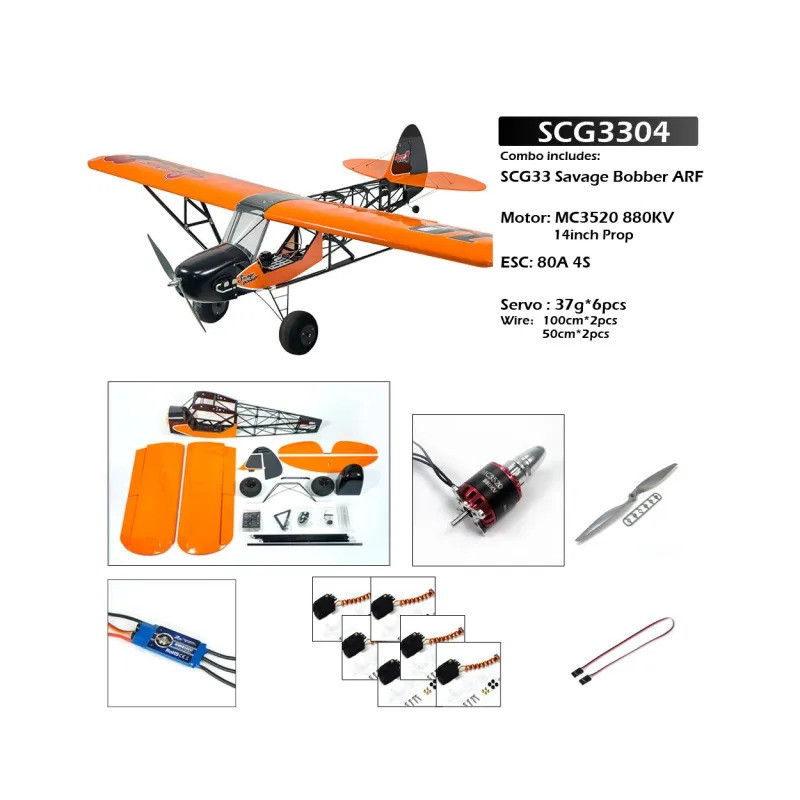 AVION 1.88M Savage Bobber Scala RC Aereo