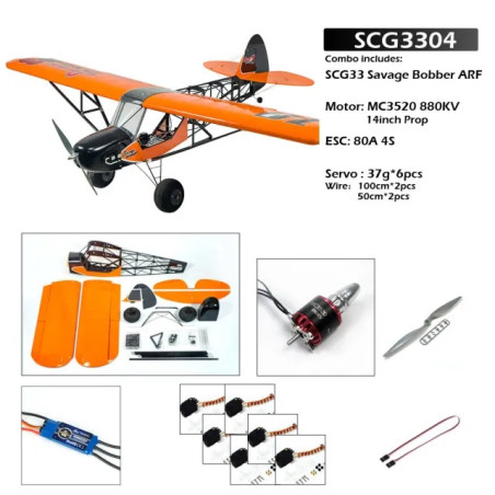 AVION 1.88M Savage Bobber Scale RC Plane
