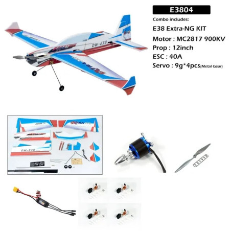 EXTRA NG EPP ARF 1200MM DW HOBBY con esc, motore e servo