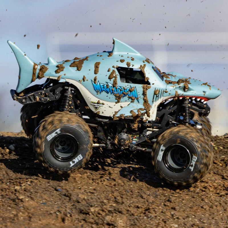 1/18 Mini LMT Megalodon 2S 4X4 RTR - FLASH RC