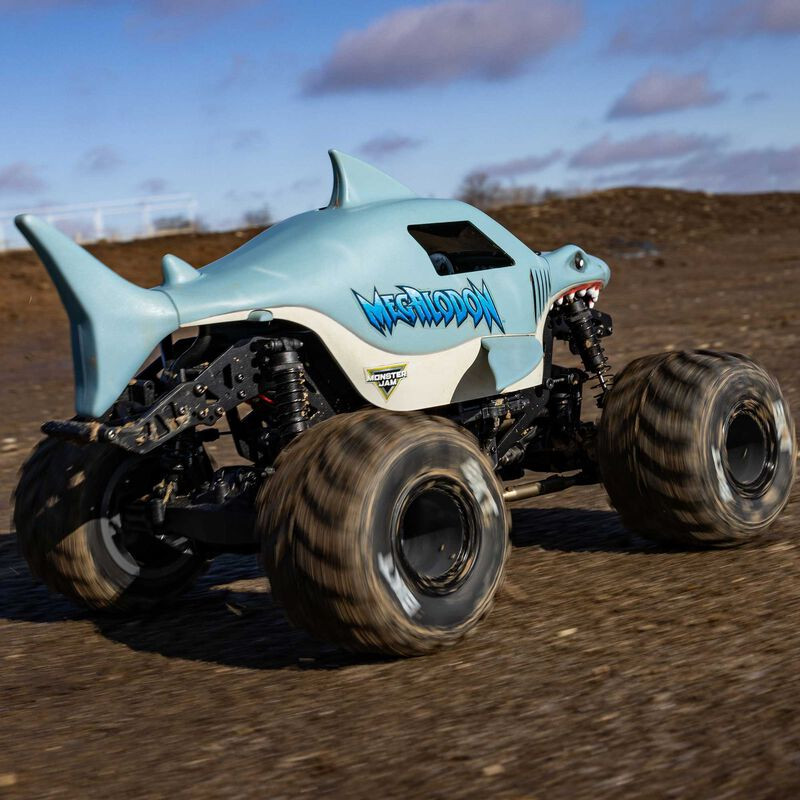 1/18 Mini LMT Megalodon 2S 4X4 RTR - FLASH RC
