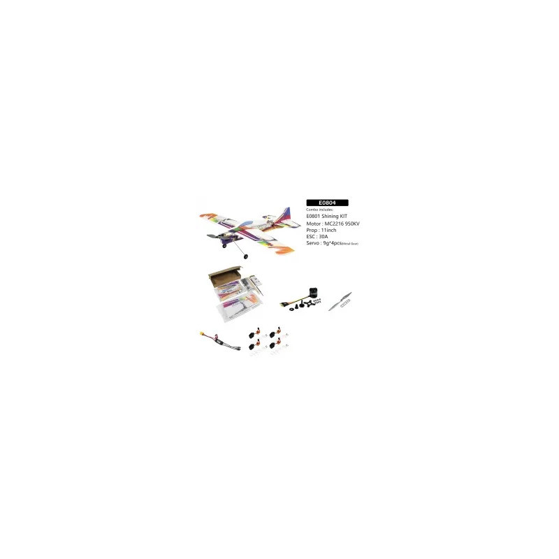 SHINING 3D 980MM EPP ARF with esc , motor and servo
