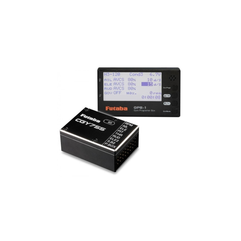 GIRÓSCOPO CGY755 CON CAJA DE PROGRAMACIÓN GPB1