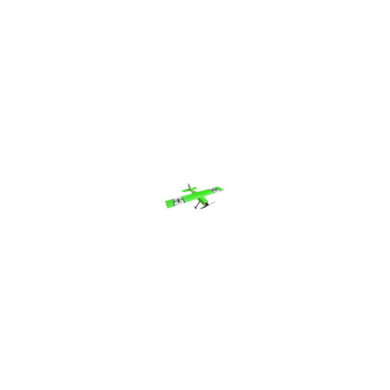 OMPHOBBY Fun Stick Balsa verde aereo 1,65m PNP