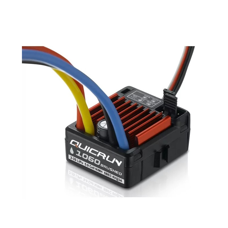 Brushed-Antriebe RC-Cars - WP-1060 Brushed-Antrieb Quicrun HOBBYWING - FLASH RC