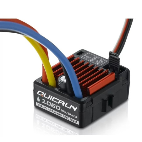 Variateurs brushed voitures RC - Variateur WP-1060 Brushed Quicrun HOBBYWING - FLASH RC