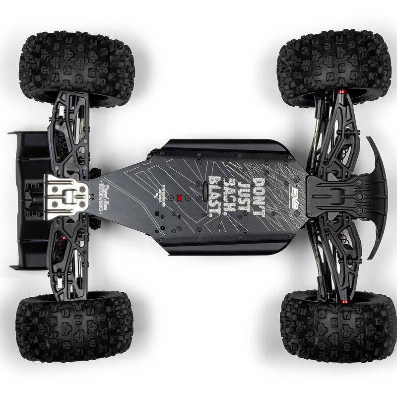 1/8 KRATON 6S EXB 4X4 RTR Brushless Speed Truck, BLACK - FLASH RC