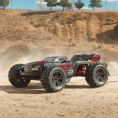 1/8 KRATON 6S EXB 4X4 RTR Camión de Velocidad Brushless, NEGRO - FLASH RC