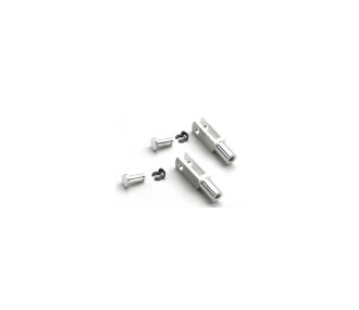 PERCHAS DE ALUMINIO M2 + cierre de seguridad S2