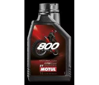 Huile 100% synthétique motul 800 2 temps Factory 100% synthèse off road