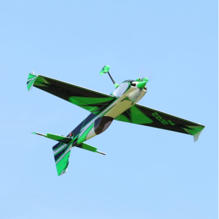 Avión OMPHobby PNP Edge 540 Verde/Negro aprox 1.52m 60' - FLASH RC
